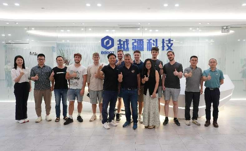 越疆科技,越疆,越疆機器人,協作機器人,碼垛自動化,自動化教育-國際交流不斷，德國職校代表團到訪越疆