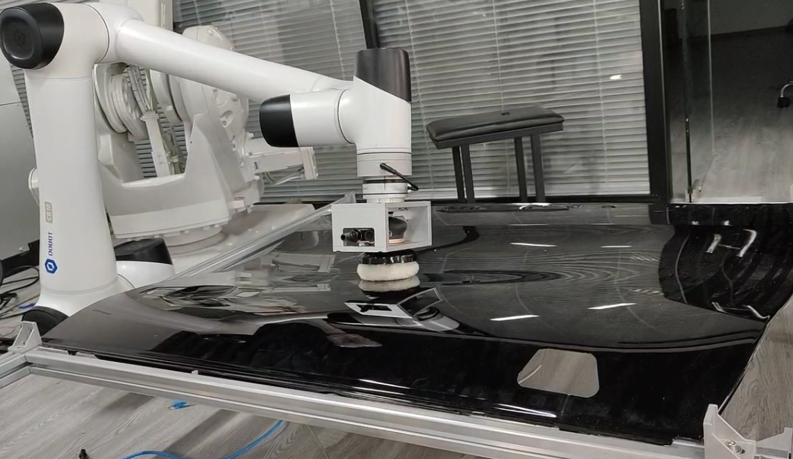 CR5協(xié)作機器人,裝配機器人,DOBOT越疆科技、汽車車門漆面打磨